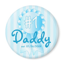Number 1 Daddy Award Magnets