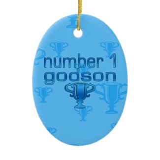 Number 1 Godson ornament