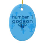 Number 1 Godson ornaments