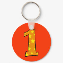 Number 1 keychains