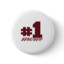 Number 1 Mom buttons