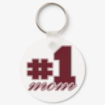 Number 1 Mom keychains by Eholidayz Number 1 Mom keychains