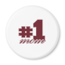 Number 1 Mom magnets