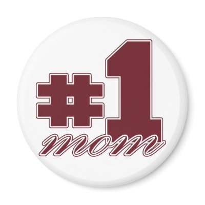 Number 1 Mom Magnets by Eholidayz