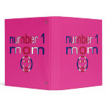 Number 1 Mom ( Mom's Birthday & Mother's Day ) 3 Ring Binder
