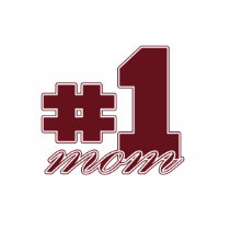 Number 1 Mom t-shirts