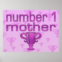 Number 1 Mother Poster