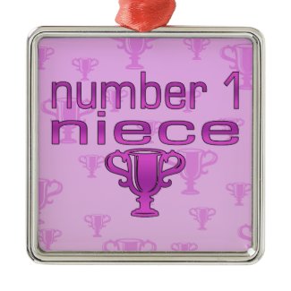 Number 1 Niece ornament