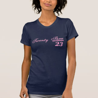 23rd birthday t shirts