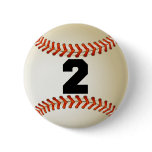 Number 2 Baseball Pins