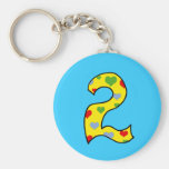 Number 2 key chains