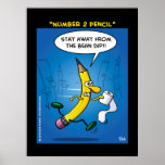 "Number 2 Pencil" Poster