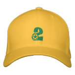 Number 2 South African soccer cap Embroidered Hat