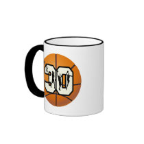 Number 30 Basketball Coffee Mug