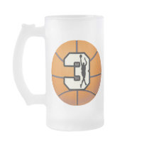 Number 3 Basketball Mug
