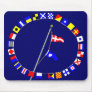 Number 42 Nautical Signal Flag Hoist Mouse Pads