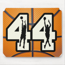 Number 44 Basketball Mouse Pad
