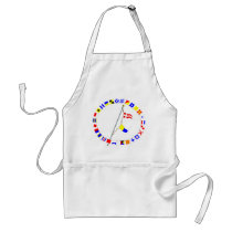 Number 45 Nautical Signal Flag Hoist Aprons