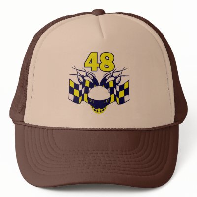 Auto Racing Experience on Number 48 Auto Racing Design Hat From Zazzle Com
