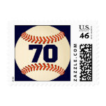 Number 70 Baseball Postage