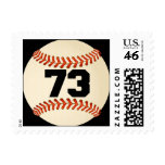 Number 73 Baseball Postage