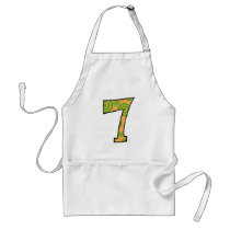 Number 7 aprons