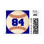 Number 84 Baseball Postage