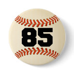 Number 85 Baseball Pins