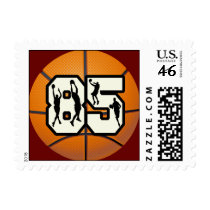 Number 85 Basketball Postage