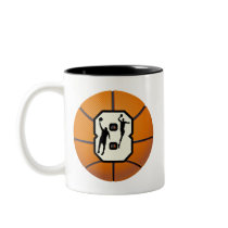 Number 8 Basketball and Players Mugs