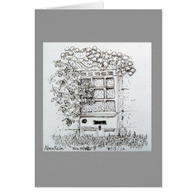 "Number 8" Greeting Card by MaryMcandrew