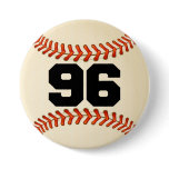 Number 96 Baseball Pin