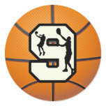 Number 9 Basketball and Player stickers