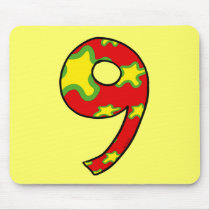 Number 9 mousepads by jsoh Number 9 mousepads