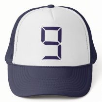 Number - Nine - 9 hats