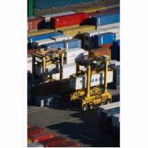 Number Of Containers At Port Acrylic Cut Out