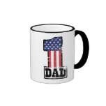 Number One American Dad Coffee Mug