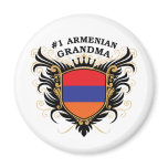 Number One Armenian Grandma Magnet