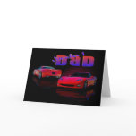 number one dad greeting card