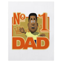 Number One Dad Flyer Design