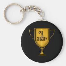Number One Dad Gifts For Him Keychains