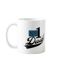 Number One Dad mugs