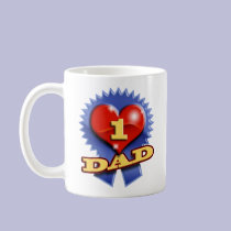 Number One Dad mugs