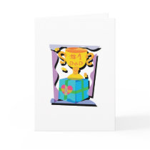 Number One Dad Trophy cards
