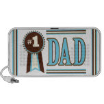 Number One Dad's Father's Day Doodle Speaker