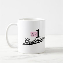 Number One Godmom Coffee Mug