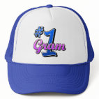 Number One Gram Trucker Hat