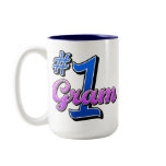 Number One Gram Mugs