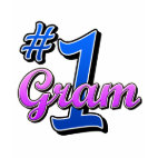 Number One Gram Ladies Basic T-Shirt