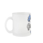 Number One Gramps Frosted Glass Mug